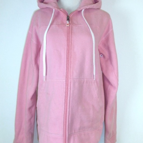 LULULEMON PINK HEAVYWEIGHT zip HOODIE M - Picture 2 of 5